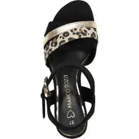 Marco Tozzi Sandalen met hak zwart Synthetisch Maat 41