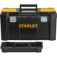 Stanley STST1-75521 gereedschapkoffer Essential M 19" - 2 opbergvakken - metalen vergrendelingsgrendels