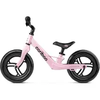 Cariboo Magnesium Pro - Loopfiets - Vanaf 2 jaar - voor Jongens en Meisjes - 12 inch - Roze - Anti-lek EVA Banden - Verstelbaar Stuur en Zadel