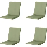 Madison Stapelstoelkussen Basic Green (97 x 49 cm)