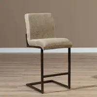 Bronx Velvet barkruk Lio taupe 70 cm