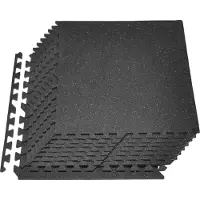 Vevor 12 x Puzzelmat Vloerbeschermingsmat 61 x 61 x 10 cm