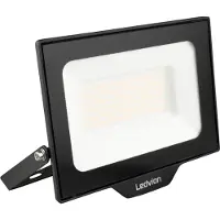 LEDVION - ECO LED-schijnwerper buiten, IP65, 50W, 110lm/W, natuurlijk wit, 4000K, superhelder, breedstraler, buitenlamp
