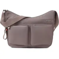 Hedgren ALEX grote crossbodytas A4 met RFID – 100% gerecycled RPET – Waterafstotend - Sepia