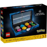 LEGO 40892 Pokémon - Collectie Kanto-regio-badges