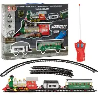 Springos Speelgoedtrein - Stoomgeluid - Met afstandsbediening - 345 CM Spoor