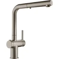 Franke Active - Keukenkraan FN 5351.149, met Twist afvoerbediening en uittrekbare handdouche, rvs 115.0653.505