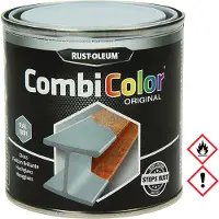 Rust-Oleum Combicolor 7382 Hoogglans Staal Grijs RAL7001 250 ML