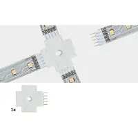 Paulmann 70617 70617 X-verbinder 144 W (max) Kunststof (l x b x h) 3.2 x 2.8 x 0.6 cm Piece 1 stuk(s)