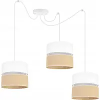 Light11 HOME Spider-Plafondlamp, Lampenkap 20 Cm, Wit