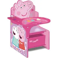 Excellent Peppa Pig Storage Desk Chair Roze Kinderen