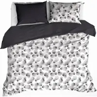 De Witte Lietaer Dekbedovertrek Aileen Dark Sapphire Percal-260 x 200 / 220 / 240 cm | Extra Breed