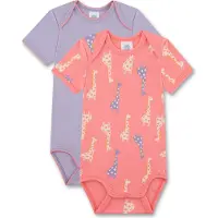 Sanetta Rompertje/body beige / lila / koraal