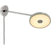 UMAGE LED wandlamp Asteria Long, olijfgroen, staal, stekker dimbaar, groen, Slaapkamer, metaal, Design, Wandlamp design
