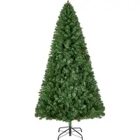 Vevor Kunstkerstboom, 1,8 m, PVC kerstboom, levensecht, met 1250 takpunten en stevige metalen standaard voor thuis, feest en kantoordecoratie