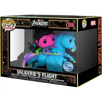 Funko POP! The Avengers - Avengers: Endgame POP! Rides Deluxe Valkyrie's Flight (Blacklight) 9 cm Verzamelfiguur - Multicolours