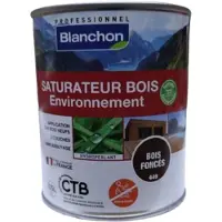 Blanchon Saturator Milieu Vriendelijke BuitenBeits kleur Donker Hout 449 0.75L