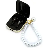 GUESS Tws Pearl Strap Hoofdtelefoon Voor Iphone 17 Pro Met Actieve Ruisonderdrukking