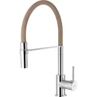 Invena BADLAND Keukenmengkraan, model KAMELEON, in beige kleur, voor gebruik in de keuken