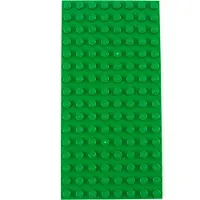 LEGO bouwplaten 8x16, groen - 92438, nieuw! Aantal: 3