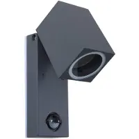 LINDBY Buitenverlichting , Othil, dimbare, Grijs, Balkon, Aluminium, Modern