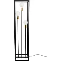 Light11 HOME Zwarte Metalen Vloerlamp, 130 Cm