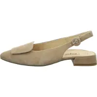 Paul green Ballerina met riempjes beige