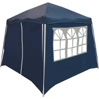 Lifetime Garden Partytent - Paviljoen 3 x 3 x 2,45M - Party Tent met Zijwanden - Opvouwbare Feesttent - Blauw