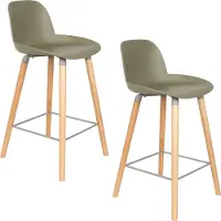 Zuiver Albert Kuip counter barkruk (set van 2)