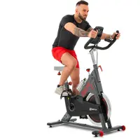 Hop-Sport spinningfiets HS-065IC Indoor Cycling Speedbike – Fiets met LCD-display en 20 kg vliegwiel – Tot 150 kg
