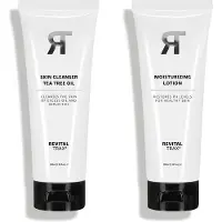 RevitalTrax - Huidreiniger + Vochtinbrengende Lotion - Gezichtsreiniger - Lotion Gezicht - Anti-Aging Lotion- Set van 2 - 2x100ml