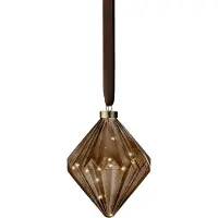 Lumineo Micro LED Glasornament Warm Wit 20 cm