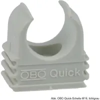 OBO 2149004-100 Bevestigingsklem Grijs 100 stuk(s)