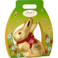 Lindt GOLD BUNNY XL Chocolade Paashaas 500 gram - Pasen cadeau - Melkchocolade - 30 cm hoog - Extra groot - Paasdecoratie
