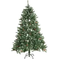 Huismerk Kunstkerstboom White Christmas 210cm - 1024tip