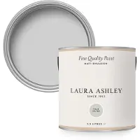 Laura Ashley Pale Silver Muurverf - 2,5 Liter - Grijs - Mat