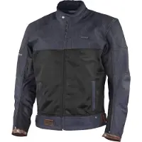 Trilobite Airtech motorjas, textiel, blauw/zwart, maat S