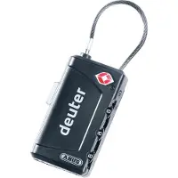 Deuter TSA Kabelslot Zwart