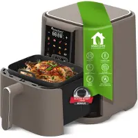 TurboTronic AF-250 Airfryer XL AirChef - 6L- Heteluchtfriteuse - Dual