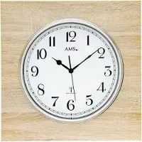 AMS Wandklok met radiofunctie, model - 5552