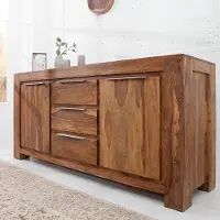 Riess Massives Dressoir MAKASSAR 175cm Sheesham Kommode Palisander - 18810