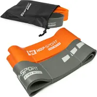 Hop-Sport HS-L083RR HS-L101RR – Weerstandsband Set – 37-137 kg – 100% Latex – Inclusief Draagtas