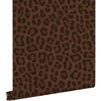 ESTAhome behang panterprint bruin - 53 cm x 10.05 m - 131436