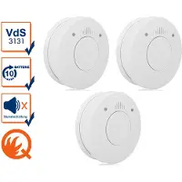 Smartwares FSM-12503 (10 jaar) 3-Pack