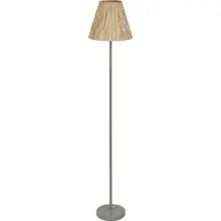 Osram Vloerlamp Decor Raffia, bruin / roest, Woon-/ Eetkamer, Landelijk, vloerlamp