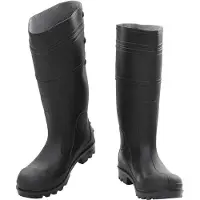 vidaXL Gummistiefel, zwart, maat 38, PVC
