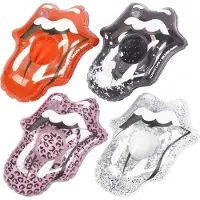 Sunnylife - Rolling Stones Drijvende Bekerhouder Set van 4 Stuks