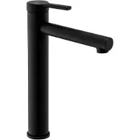 REA Wastafelkraan Pixel Black High