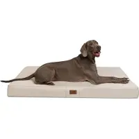 Tierlando hondenmatras HUGO BASIC, maten M, L, XL, XXL, van 80 tot 150 cm - Afmetingen: 80x60 cm | Kleur: 05 Crème