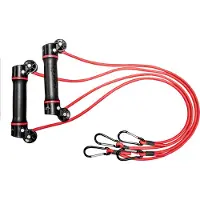 Finis Slide Dryland Resistance Band Rood,Zwart 9 mm
